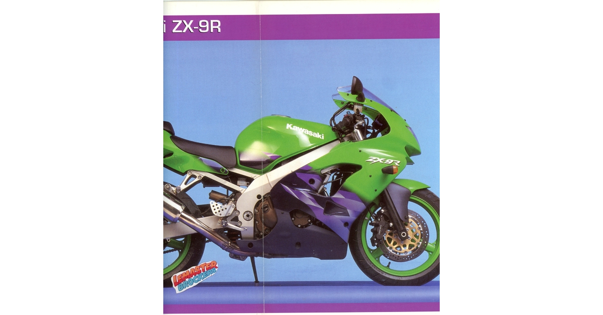 FICHE MOTO KAWASAKI ZX9R